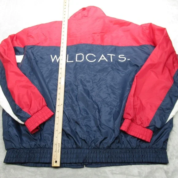 Arizona Wildcats Jacket Mens XL Pro Player Blue Full Zip Water Resistant VTG 90s